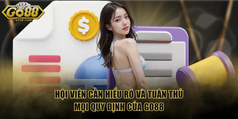 Hội viên cần hiểu rõ và tuân thủ mọi quy định của GO88